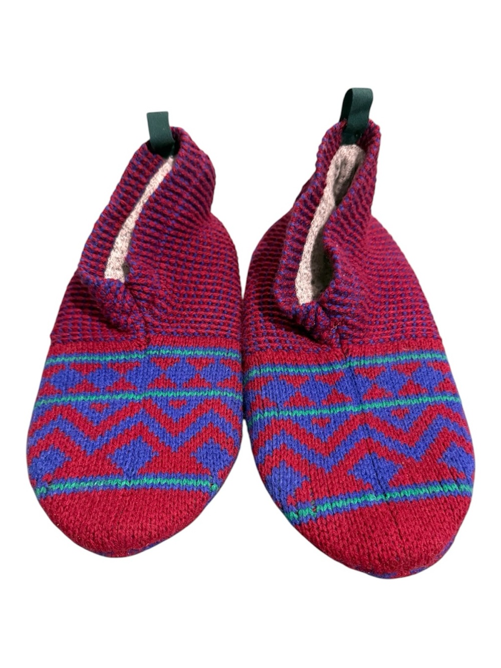 Bombas Womens Cozy Gripper Slippers Size M